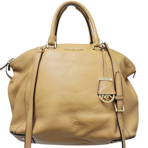 Michael Kors Tan Leather Satchel